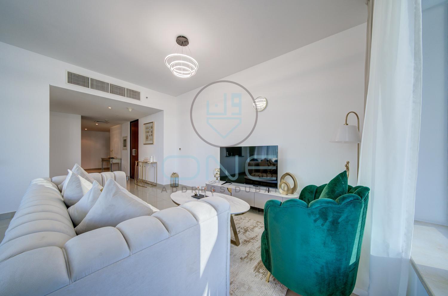 Apartment Fancy 2bhk In Downtown With View Of Burj Khalifa Dubai